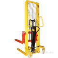 High Quality Steel Manual Hydraulic Stacker